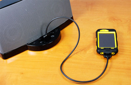 CableJive 30 Pin dockXtender voor iPhone, iPad, en iPod - Zwart - 60 cm