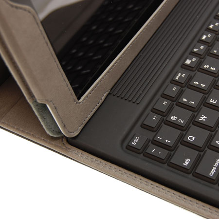KeyCase iPad 4 / 3 / 2 Folio Deluxe with Bluetooth Keyboard - Black