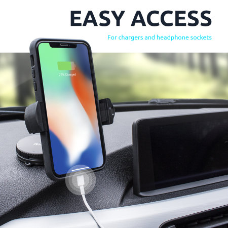 Olixar OmniHolder Universal Case Compatible Phone Car Holder Mount