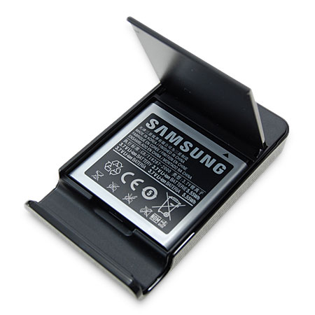 Soporte y cargador batería original para Samsung Galaxy S2 i9100