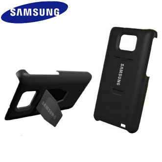 Housse Samsung Galaxy S II Kick Stand - Noire