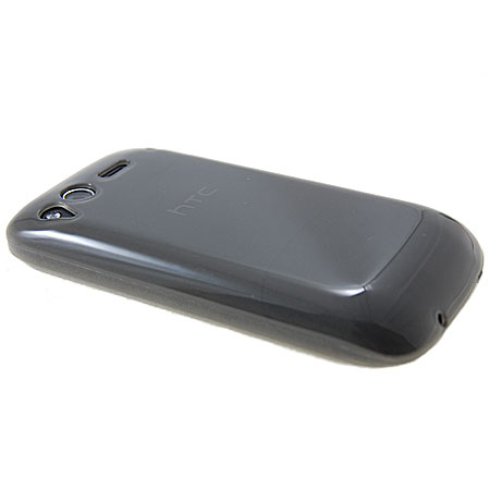 FlexiShield Skin For HTC Desire S - Solid Black