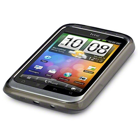 FlexiShield Skin For The HTC Wildfire S - Solid Black