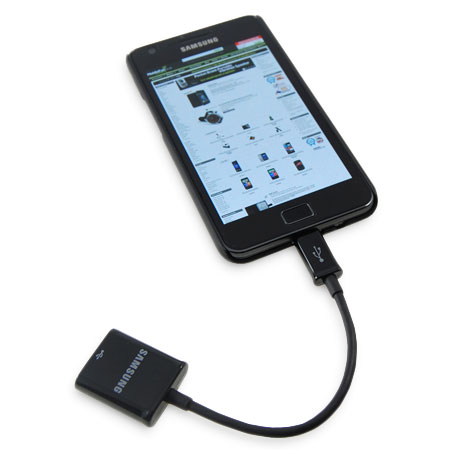 Official Samsung Galaxy S3 / S2 / Note Micro USB to USB Converter