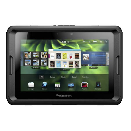Flexishield Skin for Blackberry Playbook - Solid Black
