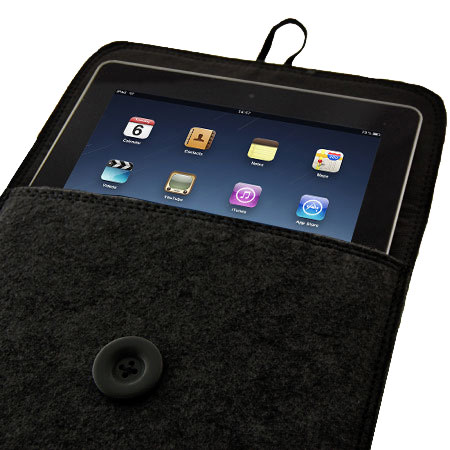 Hama Felt Case for iPad 3 / iPad 2 - Black