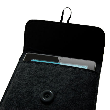 Hama Felt Case for iPad 3 / iPad 2 - Black