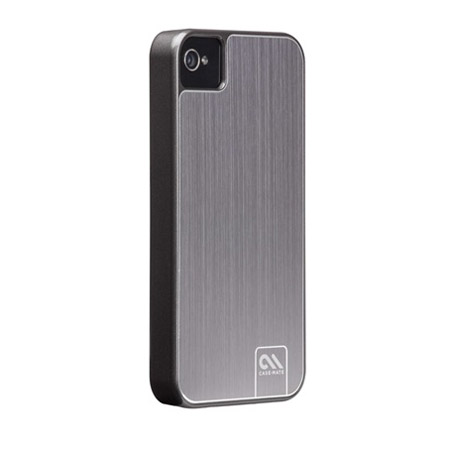 Protection iPhone 4S / 4 Case Mate Barely There - Aluminium Brossé