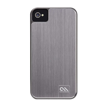 Case-Mate Barely There para iPhone 4S / 4 - Aluminio Pulido
