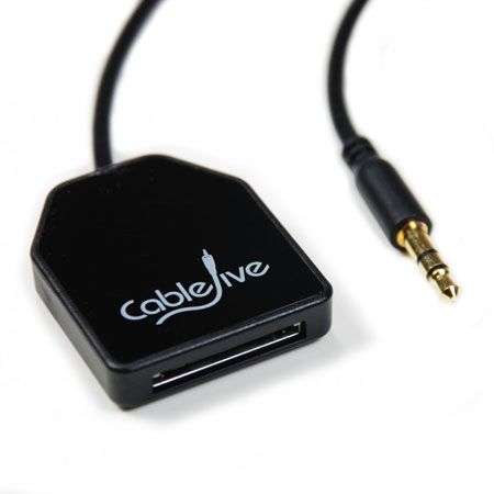 CableJive DockBoss Smart Audio Input Adapter für Apple 30 Pin Docks
