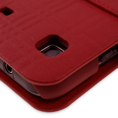 Samsung Leather Book Case for the Galaxy S i9000 - Red Reviews