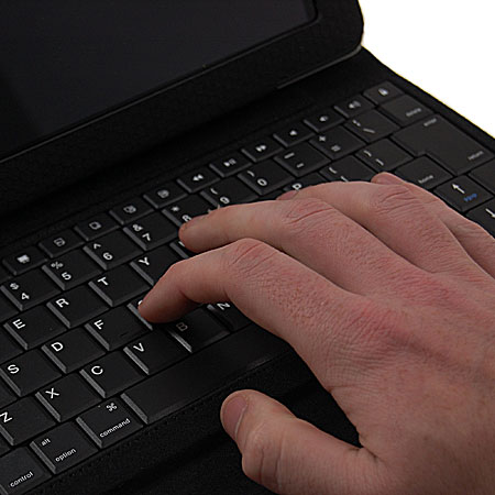 KeyCase Pro Folio with Bluetooth Keyboard For iPad 2 - Black