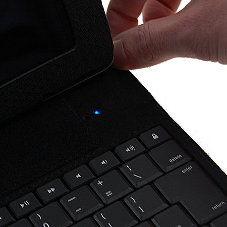 KeyCase Pro Folio with Bluetooth Keyboard For iPad 2 - Black