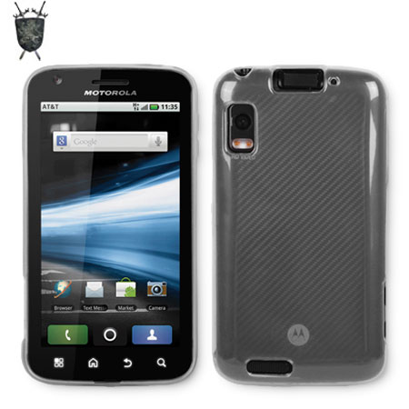 FlexiShield Skin for Motorola ATRIX Clear Mobile Fun Ireland