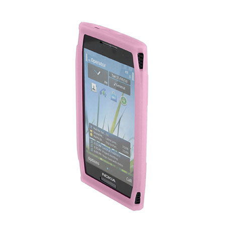 Silicone case for Nokia X7 - Pink