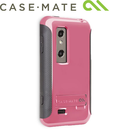 Housse Case-Mate Pop pour LG Optimus 3D - Rose / grise