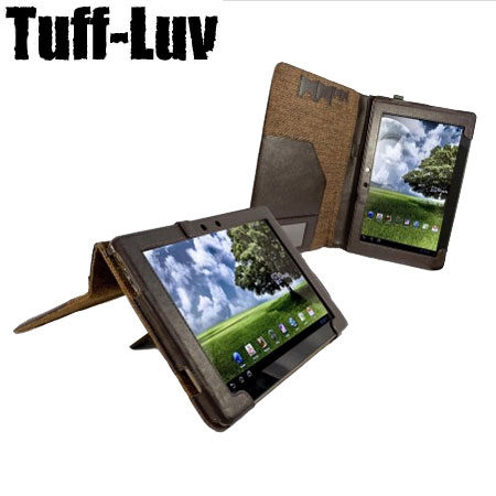 Coque Asus EEE Pad Transformer - Tuff-Luv Stand and Type Chanvre