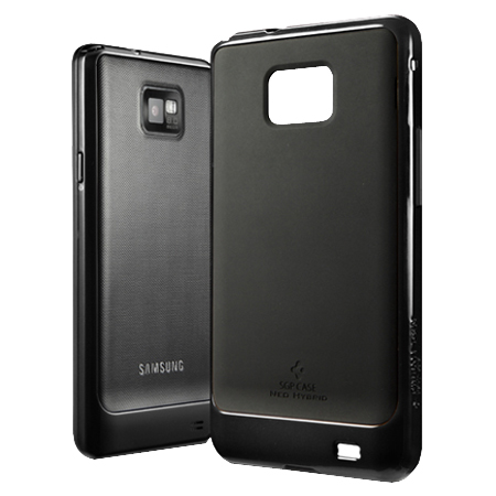 Coque Samsung Galaxy S2 - SGP Neo Hybrid - Noire / noire