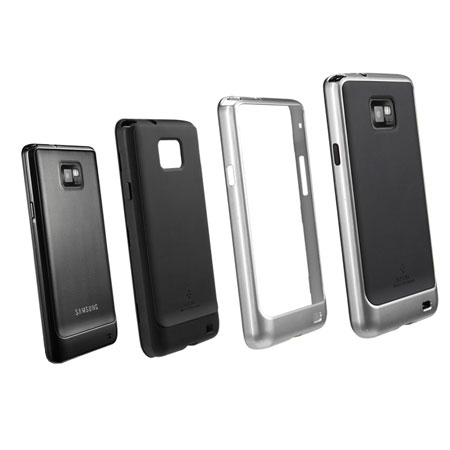 SGP Neo Hybrid Case for Samsung Galaxy S2 Black Silver Mobile Fun Ireland