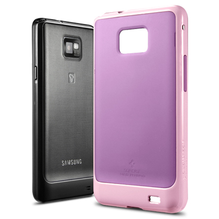SGP Neo Hybrid Case for Samsung Galaxy S2 - Purple/Pink