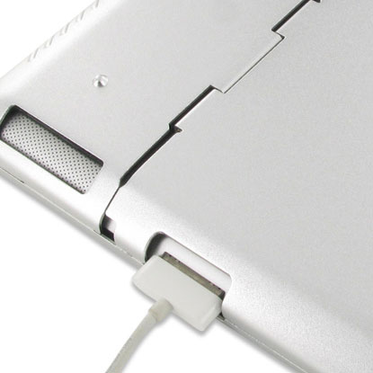 PDair Aluminium Metal Case For iPad 2 - Silver
