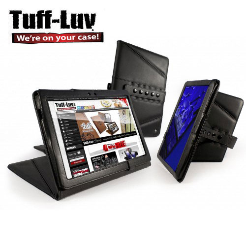 Housse Sony Tablet S Tuff-Luv Tri-Axis Veggie - Noire