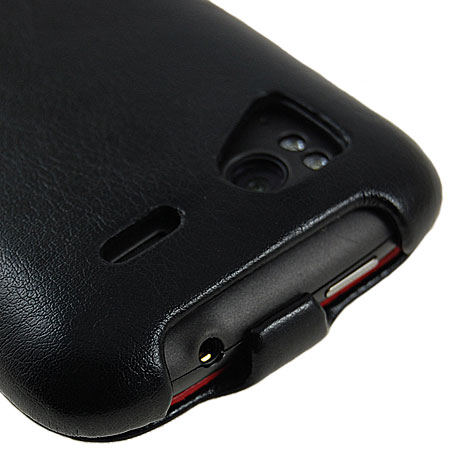 Capdase Capparel Case - HTC Sensation / Sensation XE - Black / Red