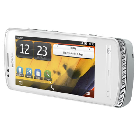 Sim Free Nokia 700 - Silver White