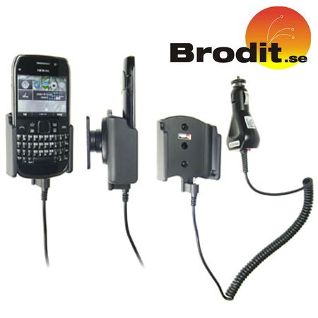 Support voiture Nokia E6 - Brodit Active avec pivot inclinable