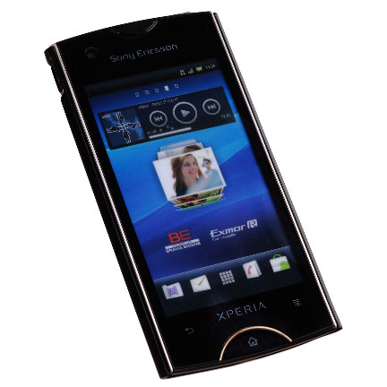 Sony Ericsson SMA6117B Protective Hard Shell for Xperia ray - Black