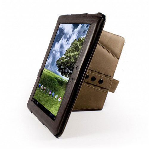 TuffLuv Saddleback Leather Sony Tablet S Case Brown