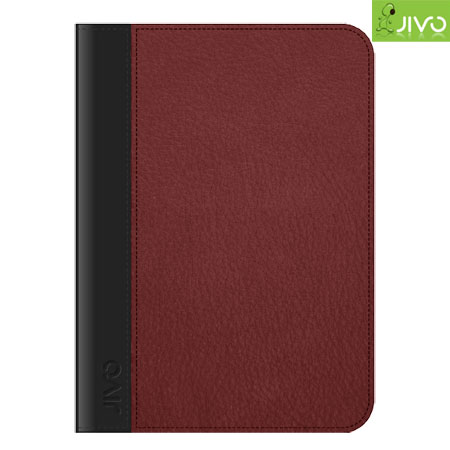 Jivo Leather Book Case for Kindle / Paperwhite / Touch  - Red/Black