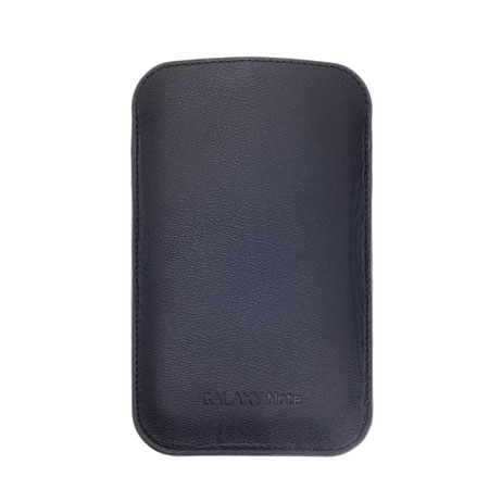 Samsung Galaxy Note Leather Pouch Case - Blue - EFC-1E1LBECSTD