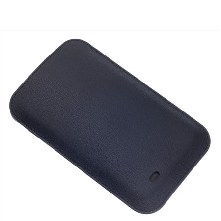 Samsung Galaxy Note Leather Pouch Case - Blue - EFC-1E1LBECSTD