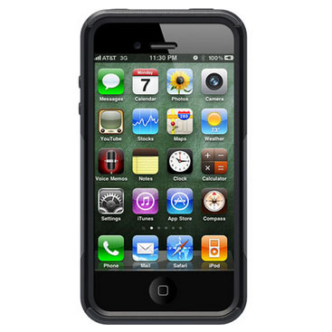 Coque iPhone 4S Otterbox Commuter Series - Noire