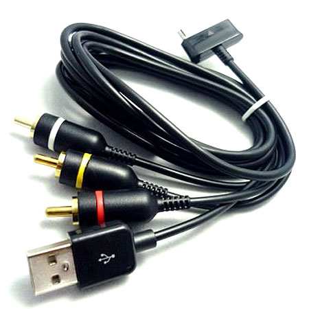 USB TV/AV Composite Cable for Samsung Galaxy Tab 10.1