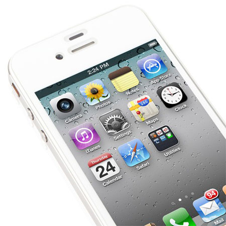 Moshi iVisor AG Anti Glare Screen Protector for iPhone 4S / 4 - White