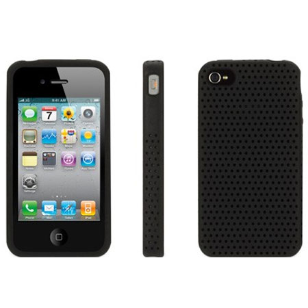 Funda iPhone 4S / 4 Griffin FlexGrip Punch - Negra