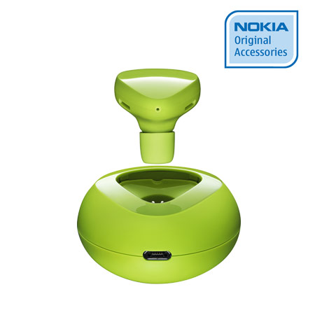 Oreillette officielle Bluetooth Nokia Luna BH220 - Verte