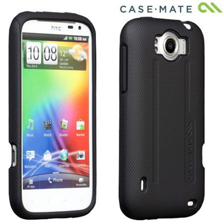 Protection HTC Sensation XL Case-Mate Tough - Noire