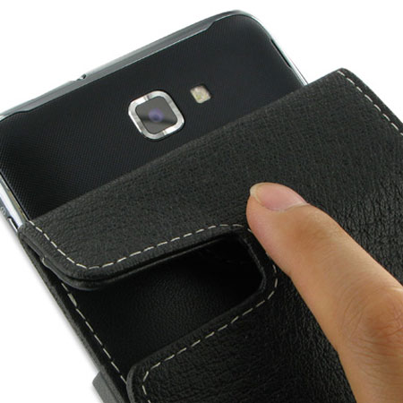Samsung Galaxy Note Ledertasche im Flip Design von PDair