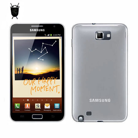Coque Samsung Galaxy Note - FlexiShield - Blanche