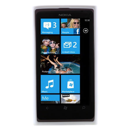 Nokia Lumia 800 CP017N TPU Schutzhülle in Weiß