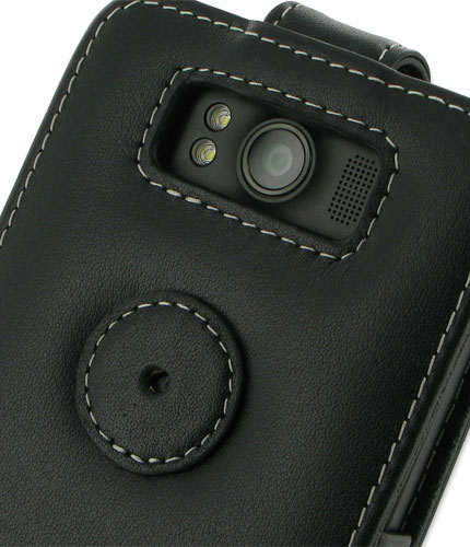 PDair Leather Flip Case - HTC Titan
