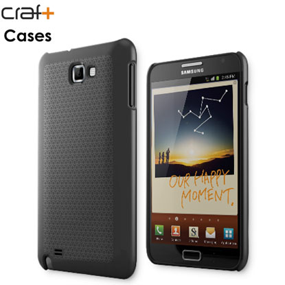 Housse Samsung Galaxy Note Craft Cases Ultra Slim Pattern Shell - Noire