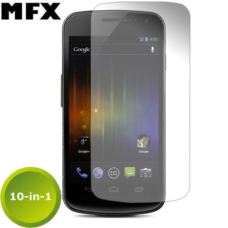 Pack de 10 films de protections d'écran Samsung Galaxy Nexus MFX