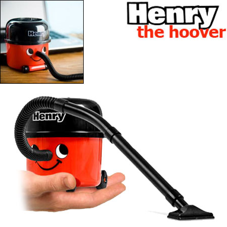 Henry la mini aspiradora, cuida tu ordenador