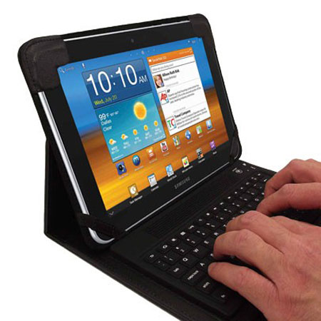 KeyCase Galaxy Tab Galaxy Tab 10.1 und 10.1N Tasche mit integrierter Tastatur