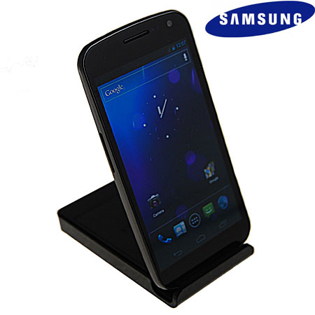 Support officiel Samsung Galaxy Nexus avec chargeur batterie intégré EBH-1F2SBECSTD
