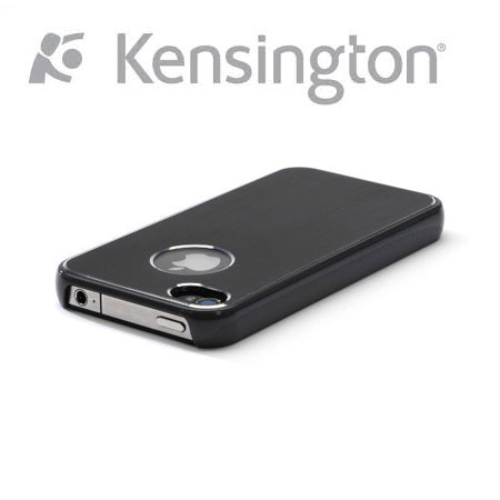 Kensington Aluminium Finish Case for iPhone 4S 4 Black